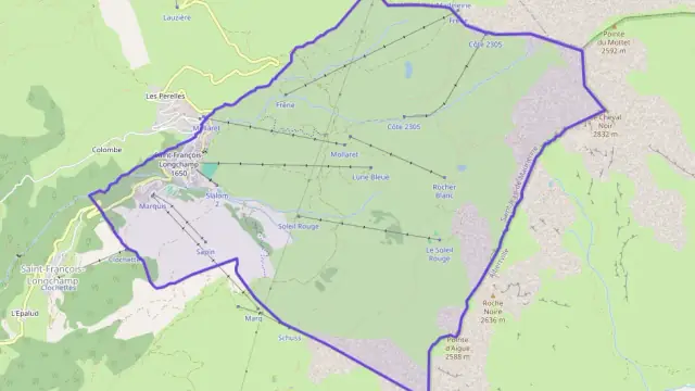 Appartement 34 m² trois pièces à vendre à Saint-François-Longchamp