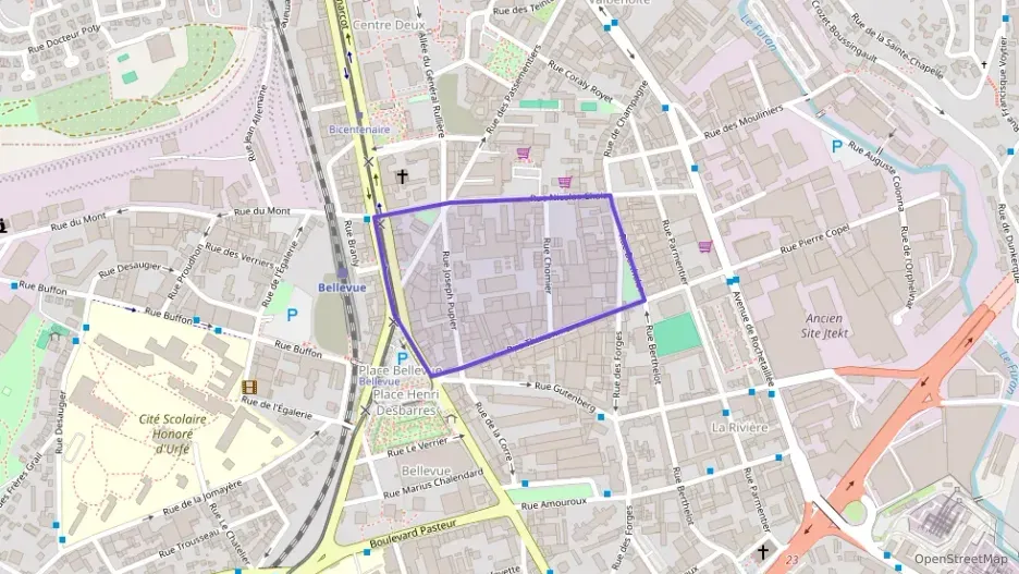 Appartement 66 m² deux pieces à vendre à Saint-Étienne