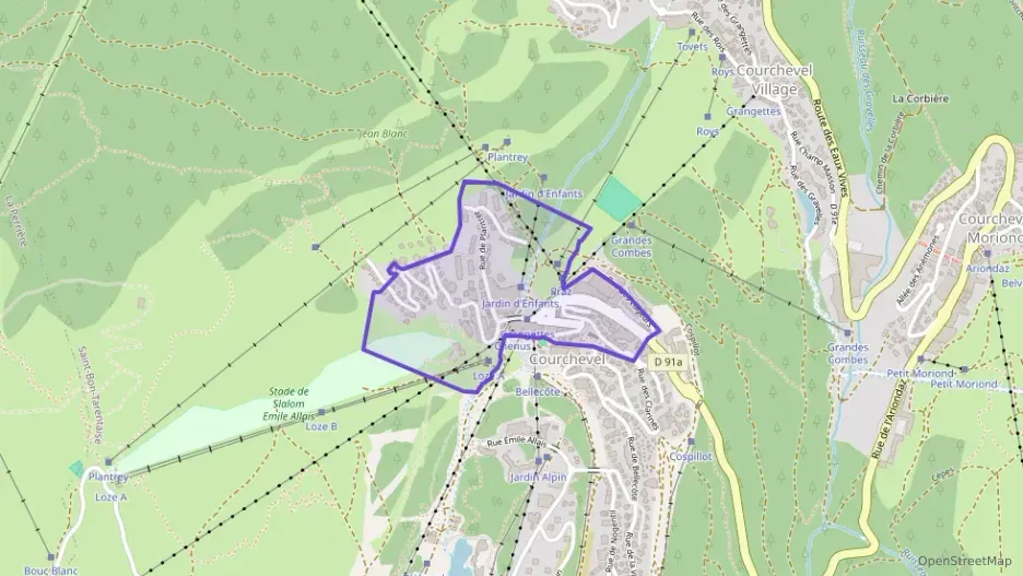 Appartement 24 m² trois pièces à vendre à Courchevel