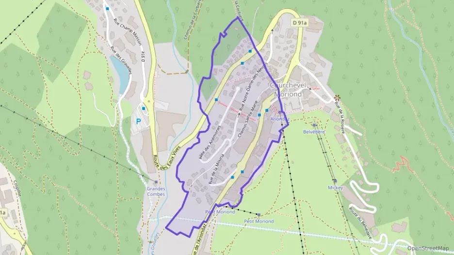 Appartement 72 m² quatre pièces à vendre à Courchevel