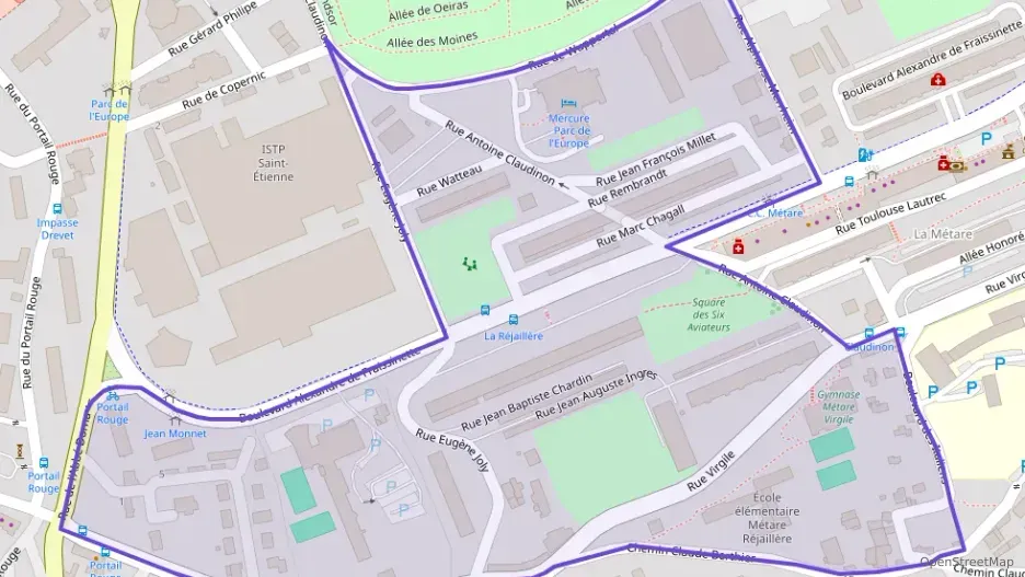 Appartement 71 m² quatre pièces à vendre à Saint-Étienne