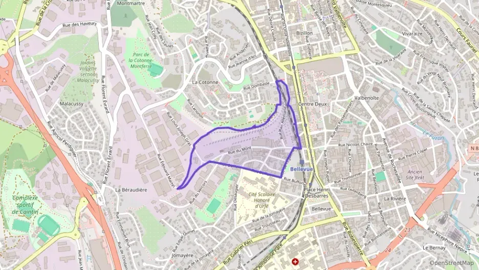 Appartement 65 m² trois pièces à vendre à Saint-Étienne Appartement 65 m² trois pièces à vendre à Saint-Étienne