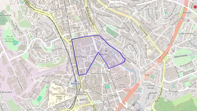 Appartement 83 m² quatre pièces à vendre à Saint-Étienne