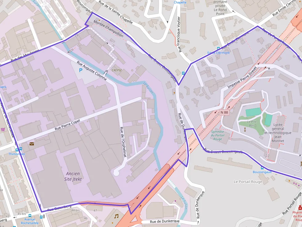 Appartement 55 m² trois pièces à vendre à Saint-Étienne