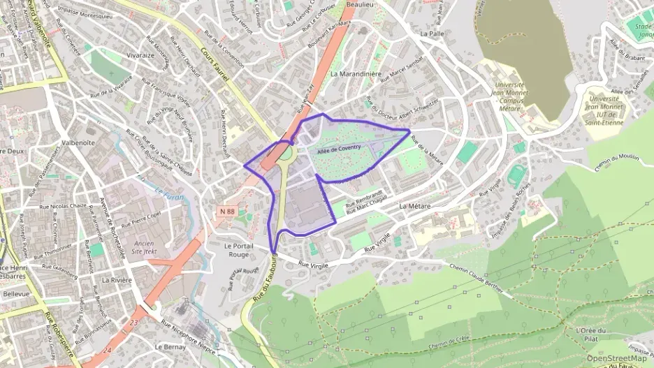 Appartement 82 m² trois pièces à vendre à Saint-Étienne Appartement 82 m² trois pièces à vendre à Saint-Étienne