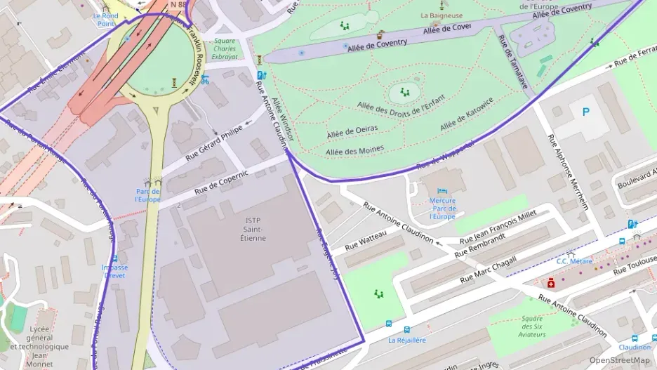 Appartement 134 m² cinq pièces à vendre à Saint-Étienne