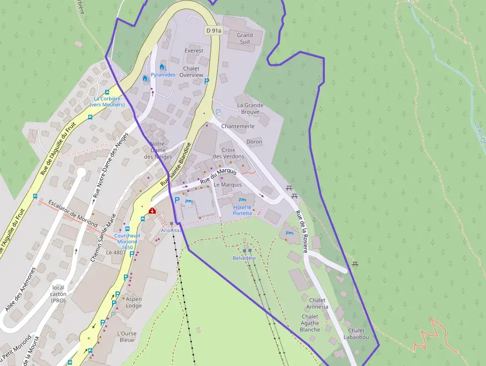 Appartement 100 m² quatre pièces à vendre à Courchevel