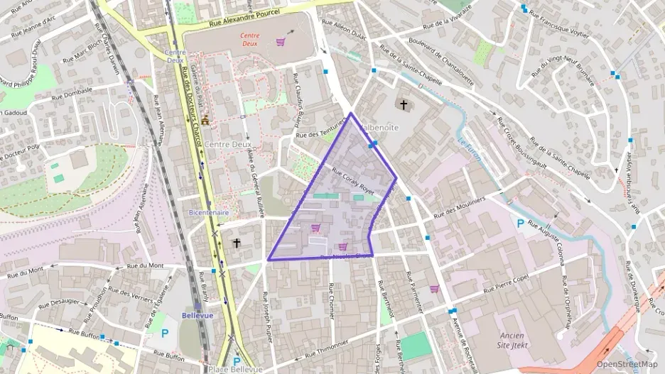 Appartement 60 m² deux pieces à vendre à Saint-Étienne