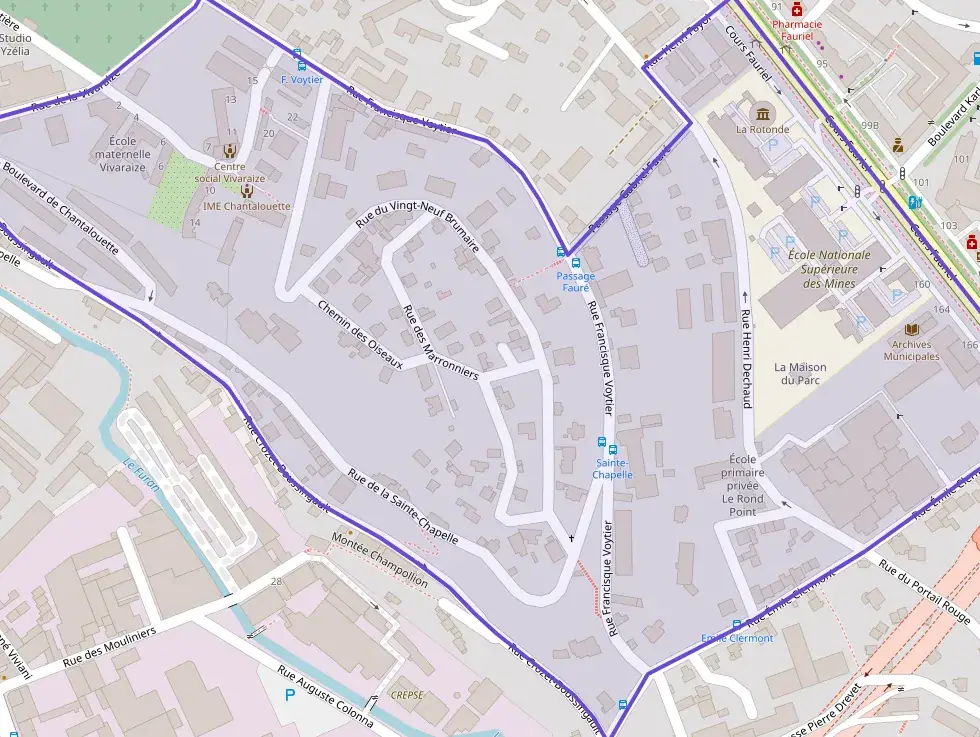 Appartement 42 m² une piece à vendre à Saint-Étienne