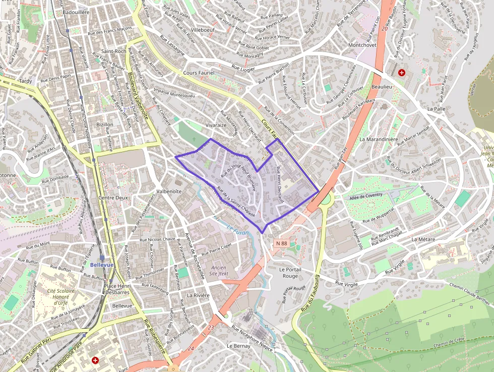 Appartement 86 m² trois pièces à vendre à Saint-Étienne