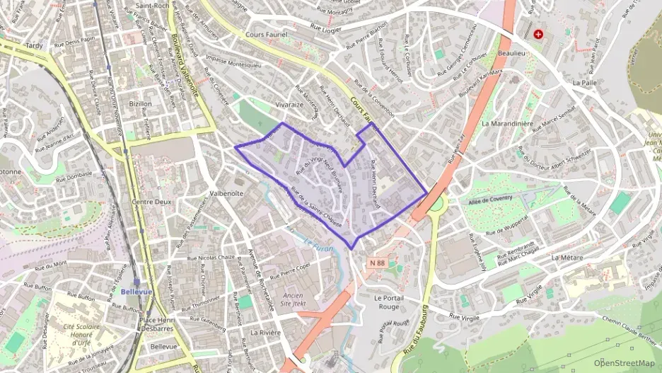 Appartement 86 m² trois pièces à vendre à Saint-Étienne