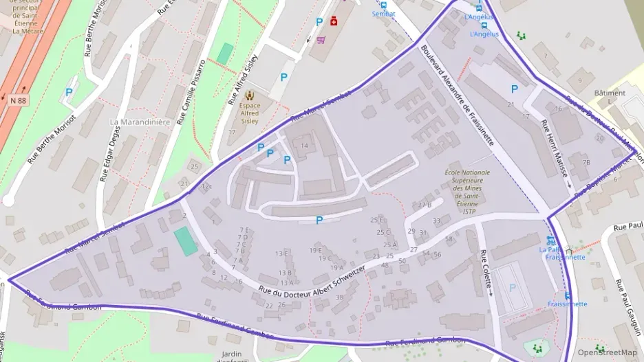 Appartement 97 m² cinq pièces à vendre à Saint-Étienne Appartement 97 m² cinq pièces à vendre à Saint-Étienne