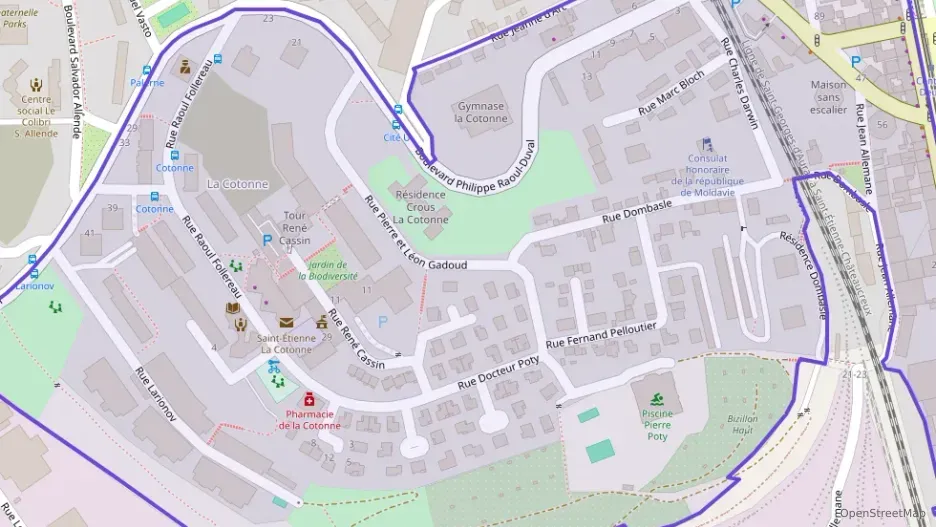 Appartement 76 m² trois pièces à vendre à Saint-Étienne