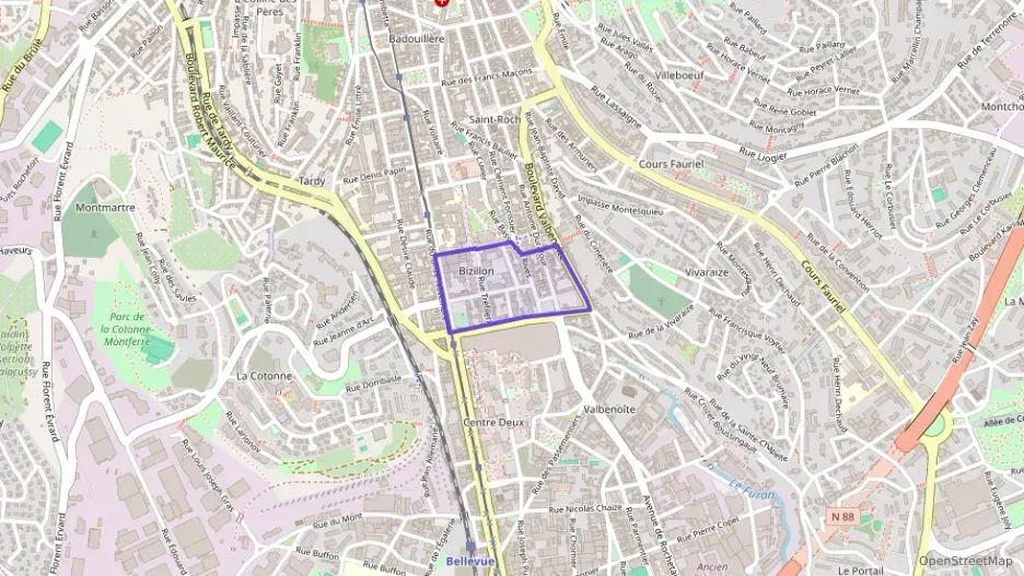 Appartement 65 m² trois pièces à vendre à Saint-Étienne Appartement 65 m² trois pièces à vendre à Saint-Étienne