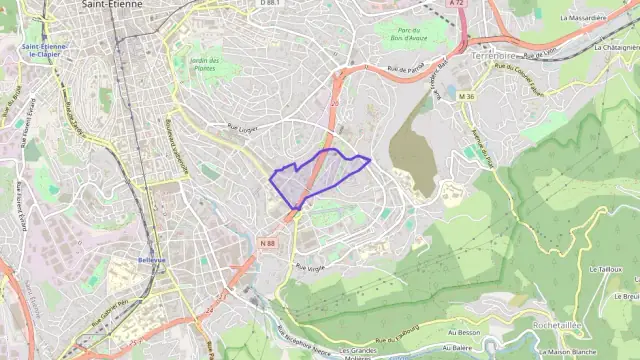 Appartement 90 m² quatre pièces à vendre à Saint-Étienne