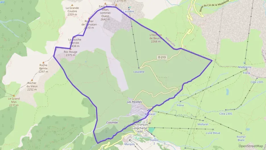 Appartement 66 m² trois pièces à vendre à Saint-François-Longchamp Appartement 66 m² trois pièces à vendre à Saint-François-Longchamp