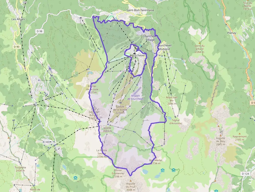 Appartement 41 m² deux pieces à vendre à Courchevel