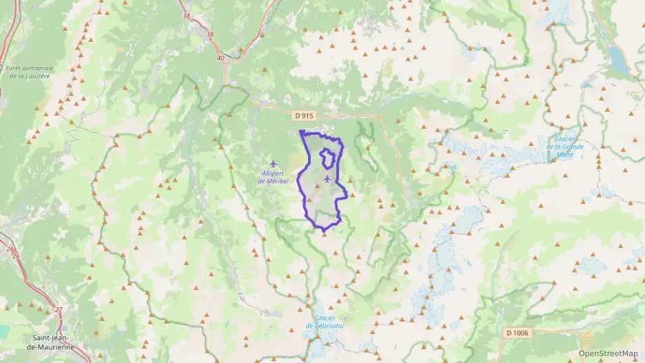 Appartement 80 m² trois pièces à vendre à Courchevel