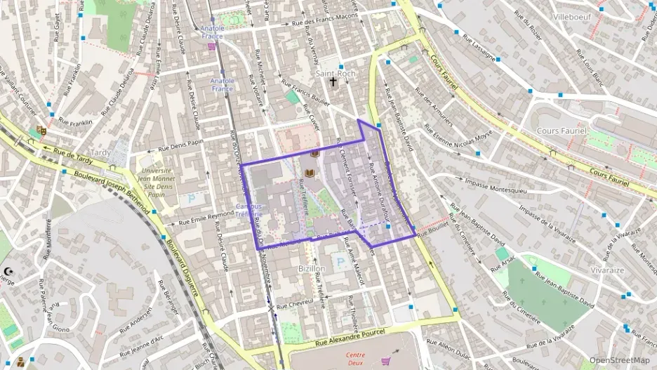 Appartement 45 m² une piece à vendre à Saint-Étienne Appartement 45 m² une piece à vendre à Saint-Étienne