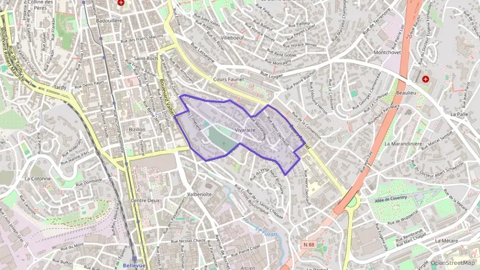 Appartement 73 m² quatre pièces à vendre à Saint-Étienne Appartement 73 m² quatre pièces à vendre à Saint-Étienne