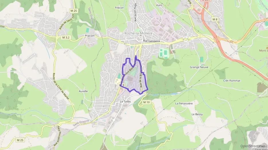 Appartement 85 m² quatre pièces à vendre à Roche-la-Molière