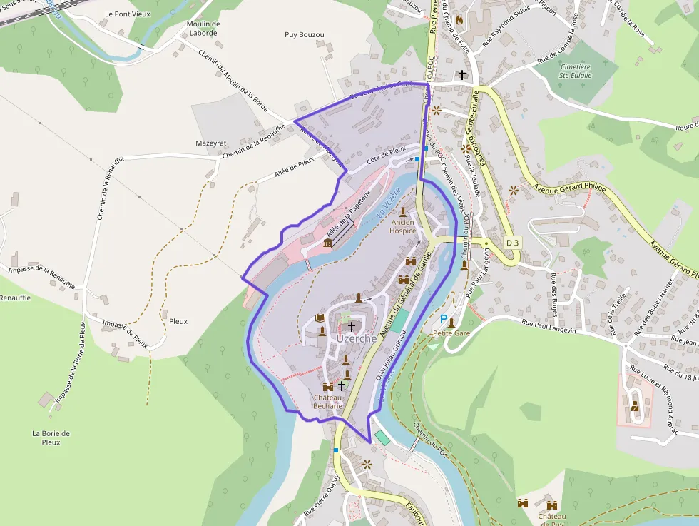 Appartement 72 m² trois pièces à vendre à Uzerche