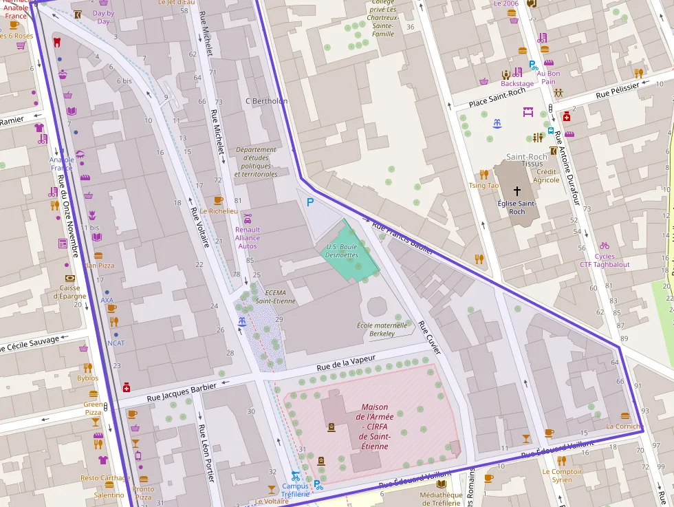 Appartement 67 m² trois pièces à vendre à Saint-Étienne