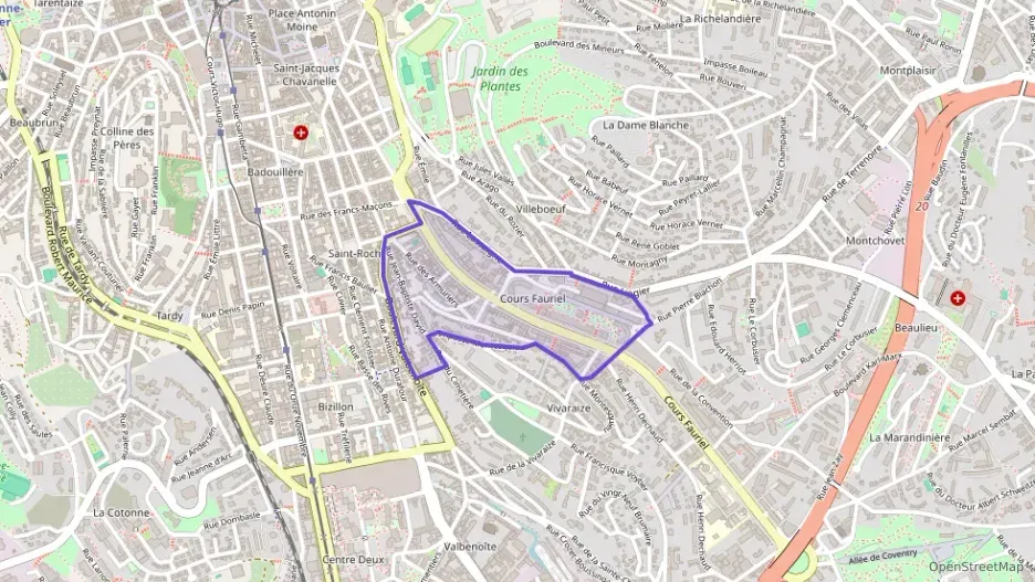 Appartement 21 m² une piece à vendre à Saint-Étienne