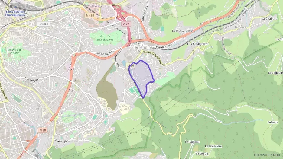 Appartement 92 m² quatre pièces à vendre à Saint-Étienne Appartement 92 m² quatre pièces à vendre à Saint-Étienne