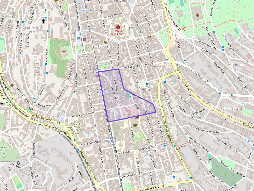 Appartement 58 m² deux pieces à vendre à Saint-Étienne