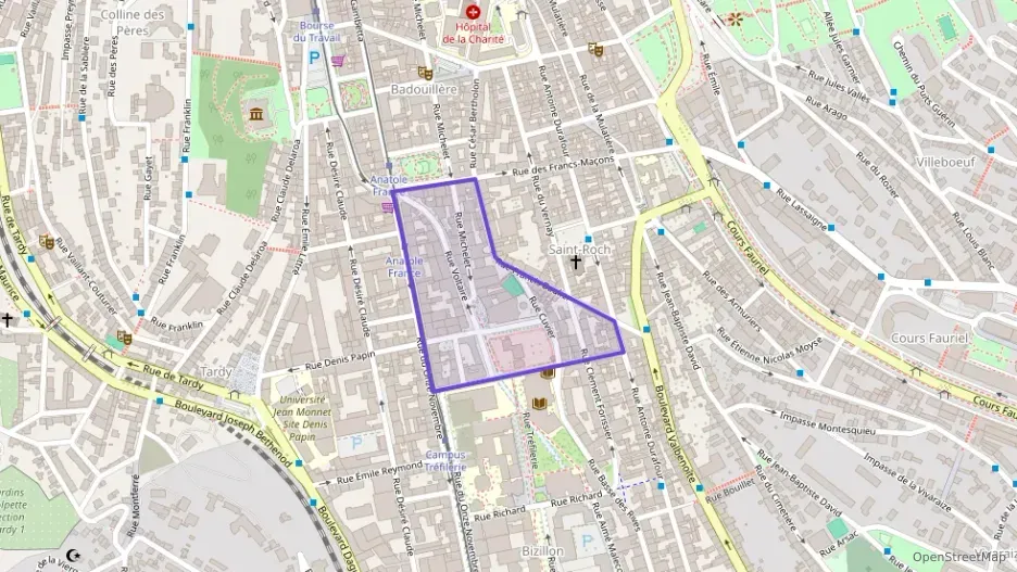 Appartement 78 m² trois pièces à vendre à Saint-Étienne