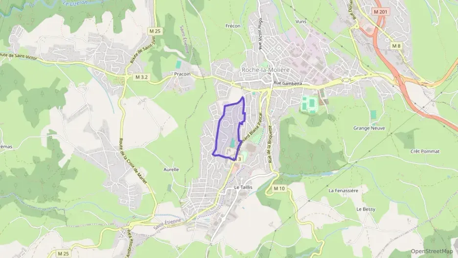 Appartement 115 m² trois pièces à vendre à Roche-la-Molière