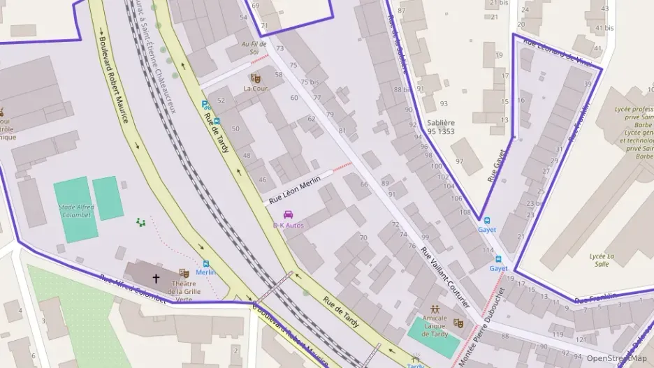 Appartement 30 m² une piece à vendre à Saint-Étienne