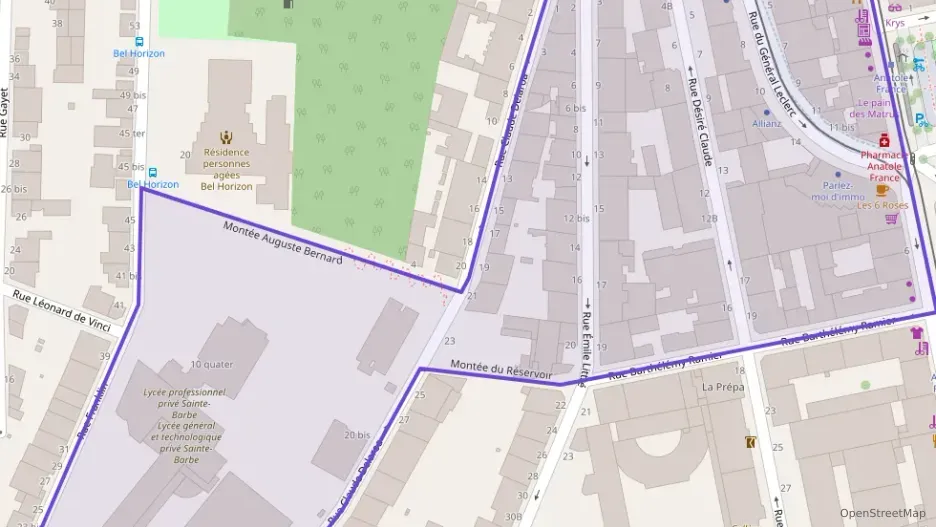 Appartement 41 m² une piece à vendre à Saint-Étienne