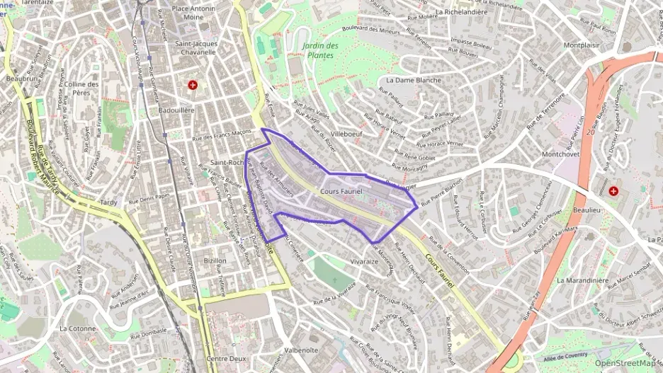 Appartement 71 m² trois pièces à vendre à Saint-Étienne