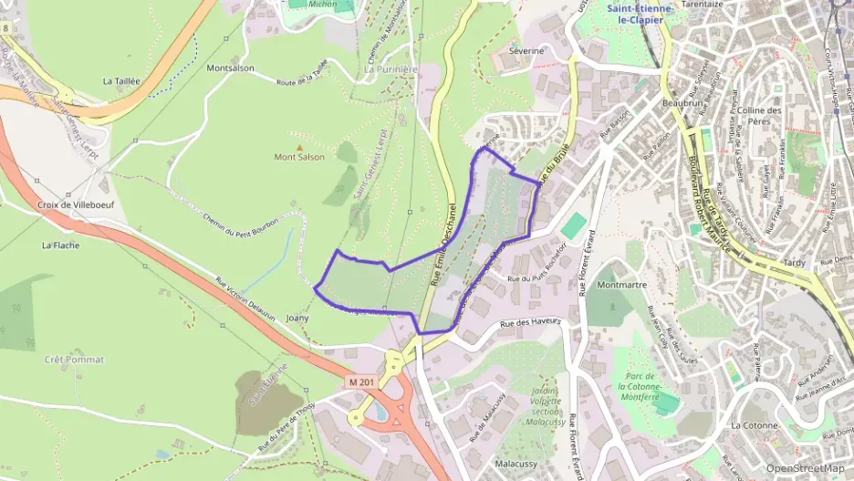 Appartement 104 m² quatre pièces à vendre à Saint-Étienne