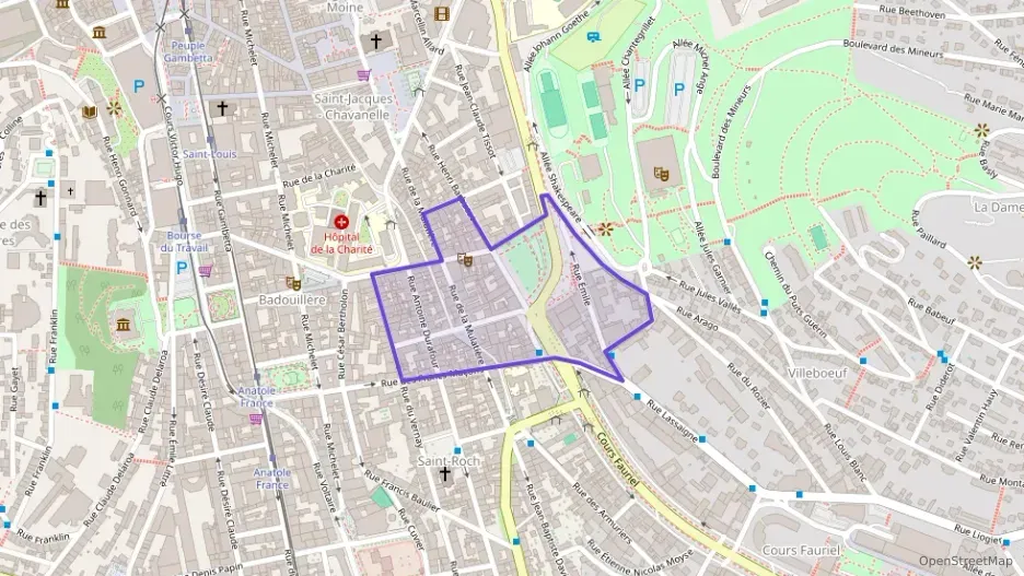 Appartement 22 m² une piece à vendre à Saint-Étienne Appartement 22 m² une piece à vendre à Saint-Étienne