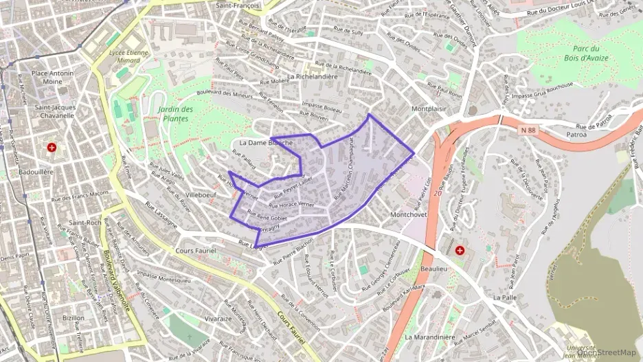 Appartement 55 m² trois pièces à vendre à Saint-Étienne Appartement 55 m² trois pièces à vendre à Saint-Étienne