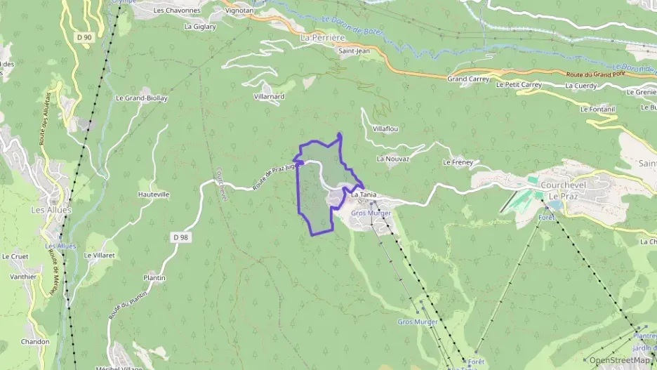 Appartement 45 m² deux pieces à vendre à Courchevel