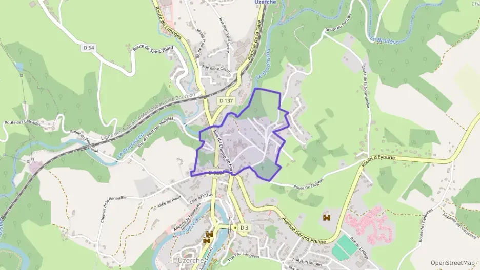 Appartement 77 m² trois pièces à vendre à Uzerche Appartement 77 m² trois pièces à vendre à Uzerche