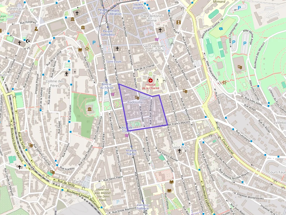 Appartement 70 m² trois pièces à vendre à Saint-Étienne