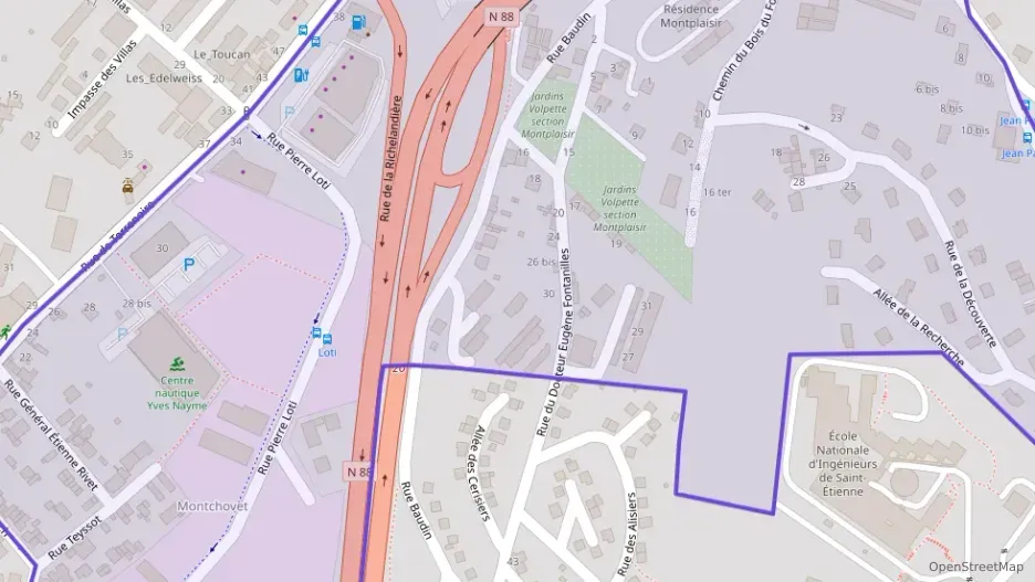 Appartement 80 m² trois pièces à vendre à Saint-Étienne