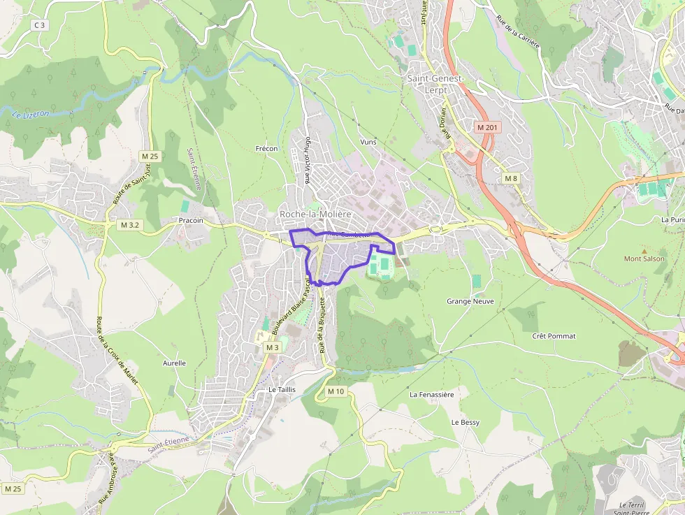 Appartement 90 m² trois pièces à vendre à Roche-la-Molière