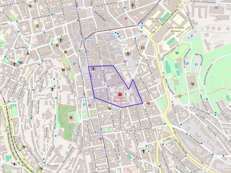 Appartement 54 m² deux pieces à vendre à Saint-Étienne