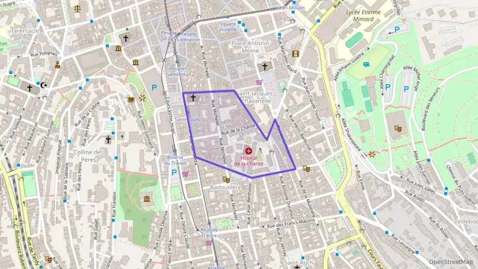 Appartement 57 m² trois pièces à vendre à Saint-Étienne