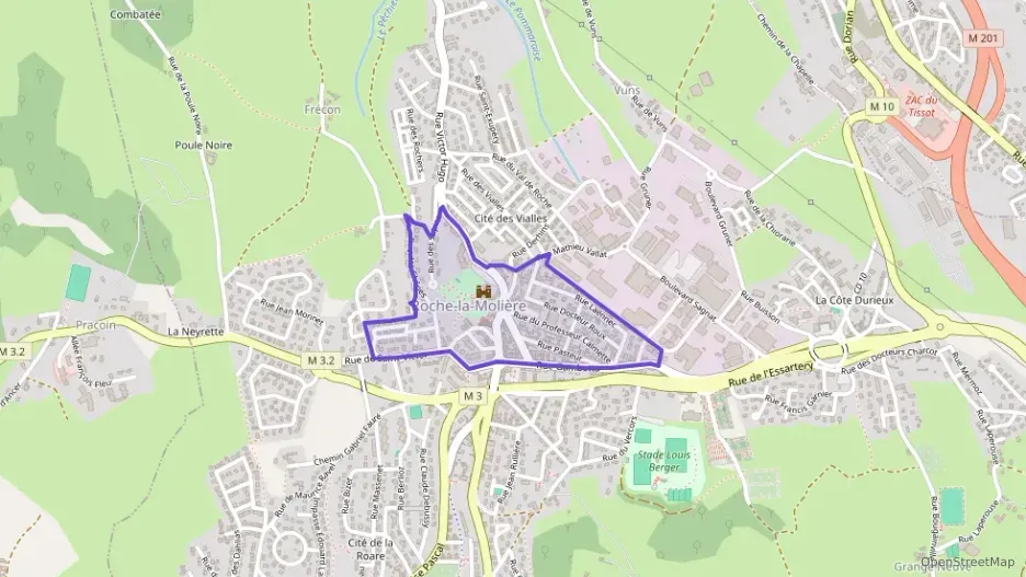 Appartement 76 m² trois pièces à vendre à Roche-la-Molière