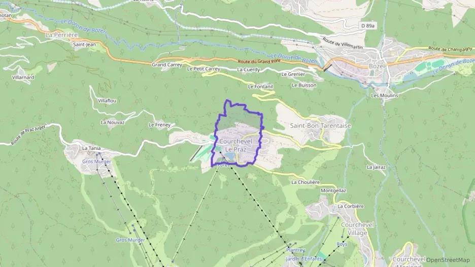 Appartement 37 m² trois pièces à vendre à Courchevel