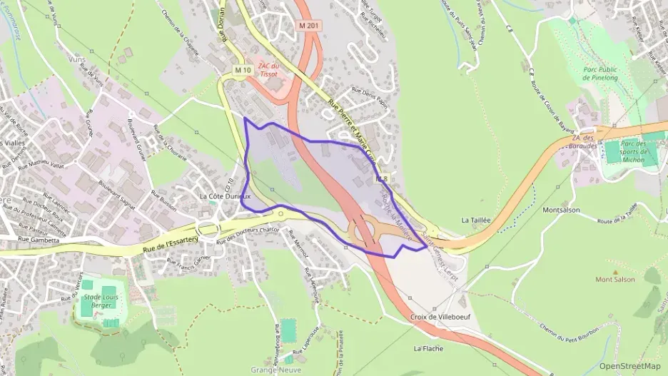 Appartement 60 m² trois pièces à vendre à Roche-la-Molière