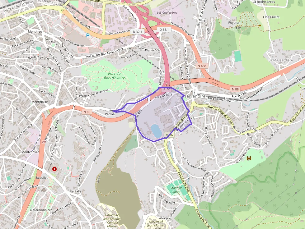 Appartement 43 m² deux pieces à vendre à Saint-Étienne
