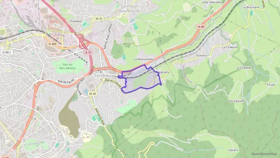 Appartement 102 m² quatre pièces à vendre à Saint-Étienne